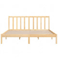 Elegantes Doppelbett aus Kiefernholz mit Lattenrost, 180x200cm